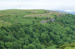 
Tyla East Quarry from Pwlldu, June 2009